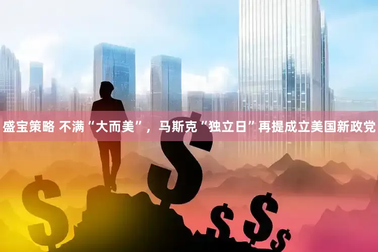 盛宝策略 不满“大而美”，马斯克“独立日”再提成立美国新政党